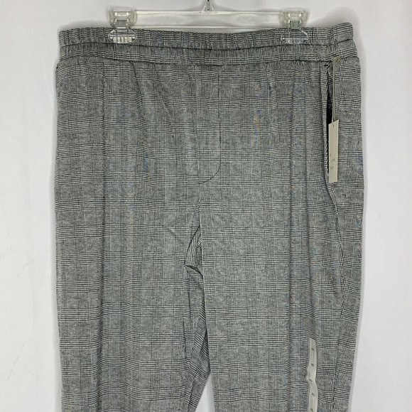A New Day Womens High Rise Slim Straight Ankle Pull One Pants Comfy Stretchy - Picture 5 of 15